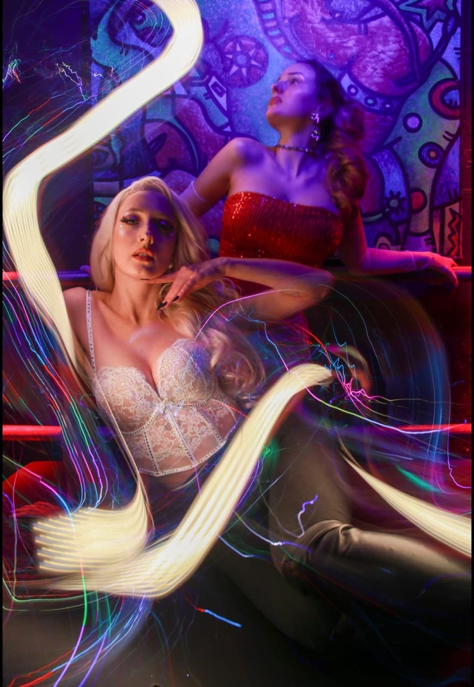 Electric Monday photo booth portrait